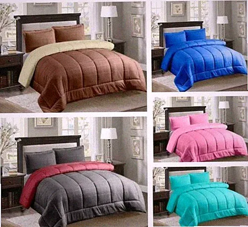 New 3Pcs Embossed Comforter Bed Sheet Skirt Set With Sham Pillow Cases All Sizes