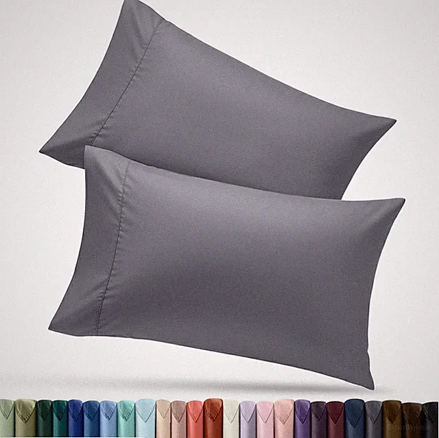Pillow Covers by Utopia Bedding - Queen Size 2-Pack – Soft Brushed Microfiber