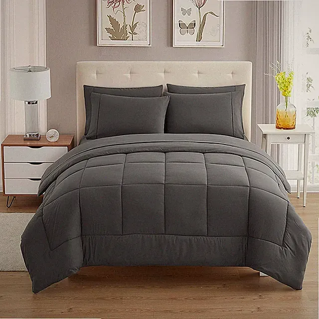 Queen Comforter Set with Sheets - 7-Piece Bedding Collection - 1 Comforter, 1 Fi